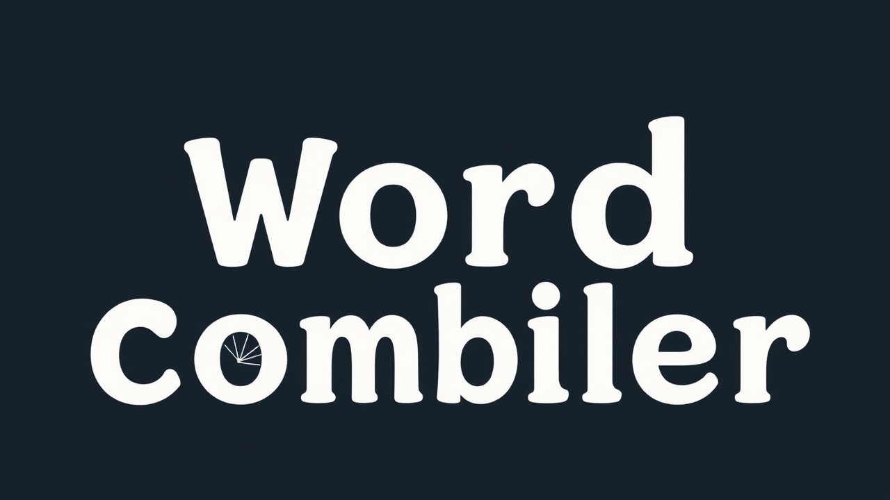 Word Combiner Online Free: Merge Words Instantly for Brand Names, Documents, and More