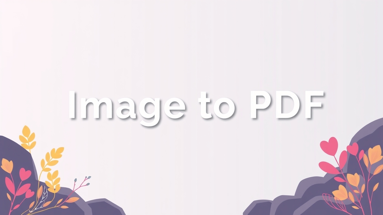 Transform Images into PDFs Effortlessly: The Ultimate Image To PDF Guide