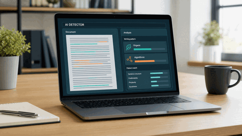 A reminder that AI detection is only a guide