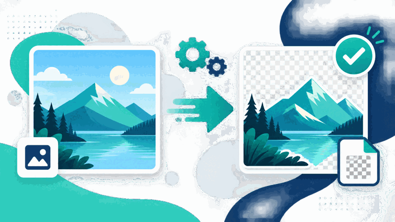 AVIF to PNG converter turning a modern AVIF into a compatible PNG