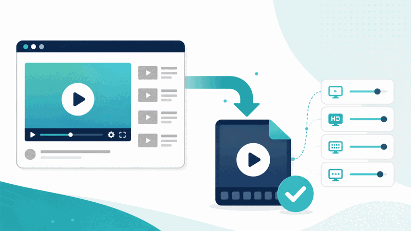 Bilibili video downloader preparing a video for offline viewing
