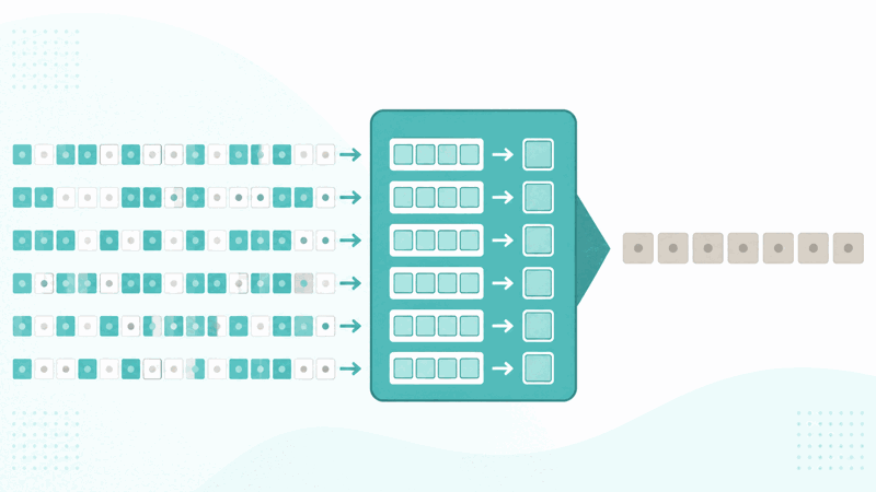 Binary to decimal converter turning zeros and ones into a number