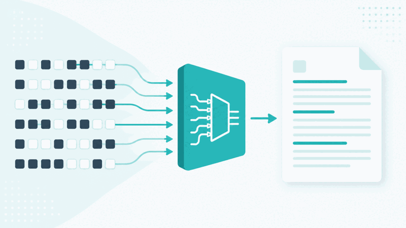 Binary to text converter decoding binary into readable words