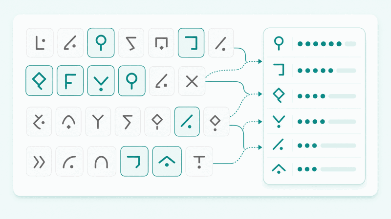 Counting the consonants in a piece of text