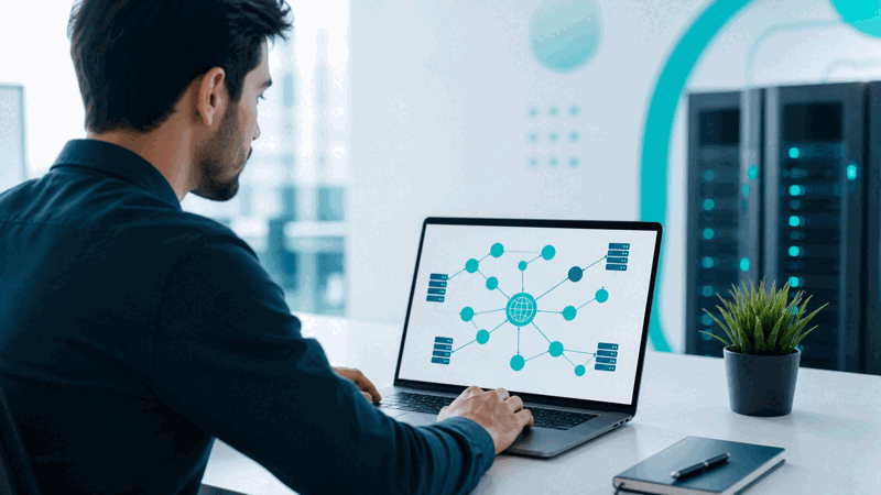Developer looking up where a domain points via DNS