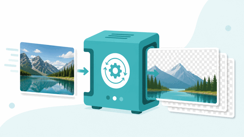 JPG to PNG converter changing a JPG into PNG format