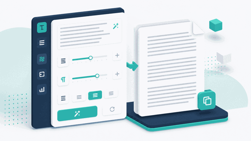 Placeholder text filling a design mockup