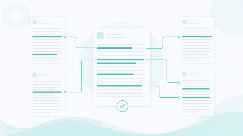 Checking text against the web for matches