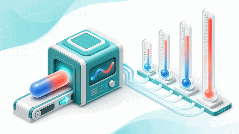 Temperature converted between scales