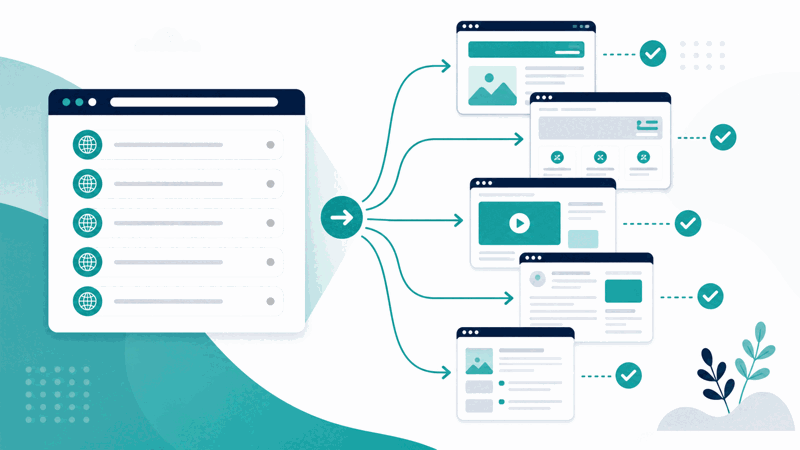 URL opener opening multiple links in new tabs at once