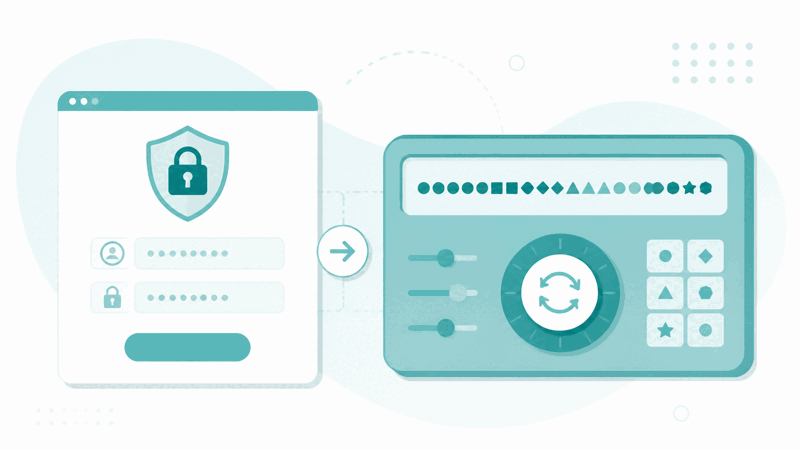 WordPress password generator creating a strong random password